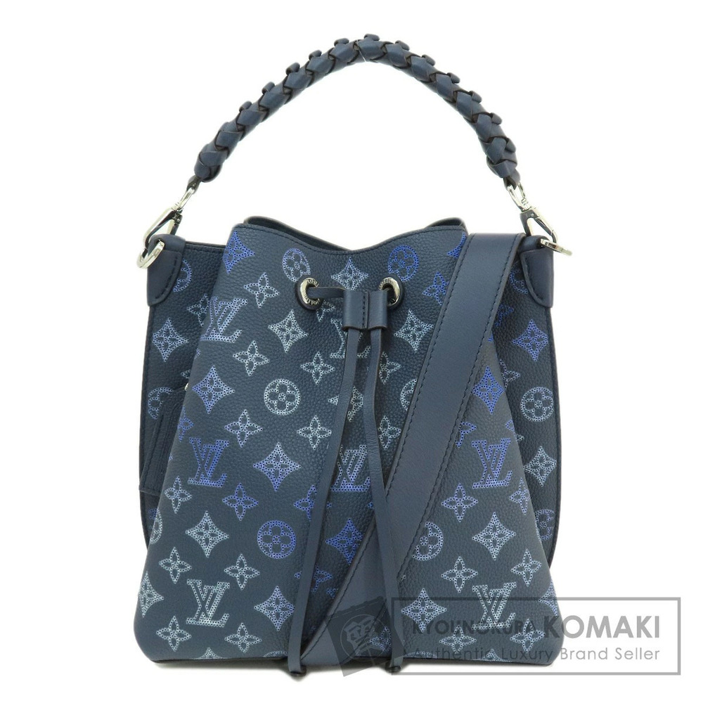 Louis Vuitton Mulia Flight Mode Handbag Mahina Leather